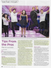 Westchester Family Bar Bat Mitzvah Guide -Tips from the Pros Sp'19 pg1
