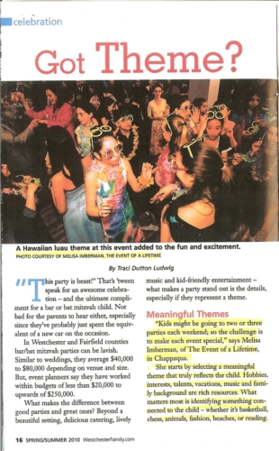 Westchester Family Bar Mitzvah Guide sp '10 p1